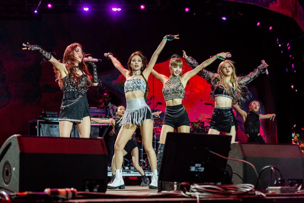 BLACKPINK performs during 2019 Coachella Valley Music And Arts Festival