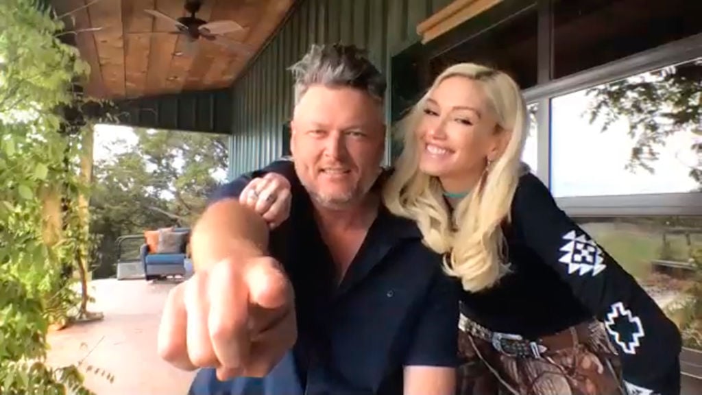 Blake Shelton and Gwen Stefani