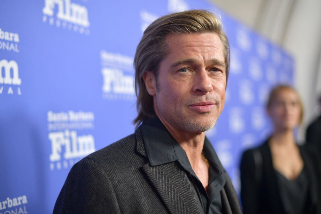 Brad Pitt attends the Maltin Modern Master Award