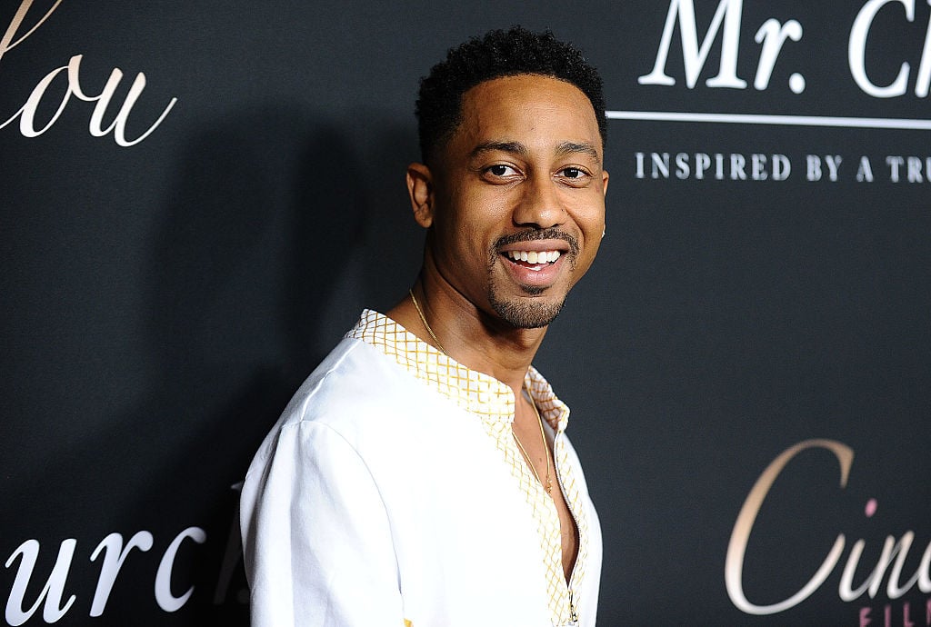 Brandon T. Jackson at a movie premiere in September 2016