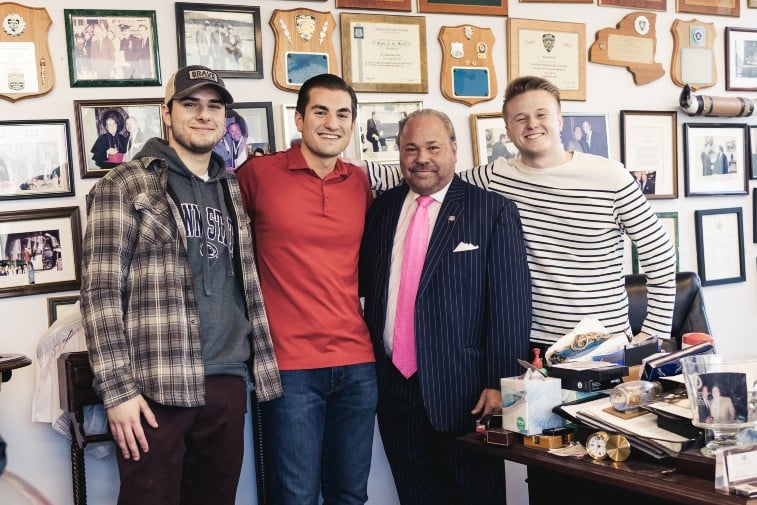 Brian Contaldi, Greg Contaldi, Bo Dietl, and Ethan Nelson | Julia Pagano