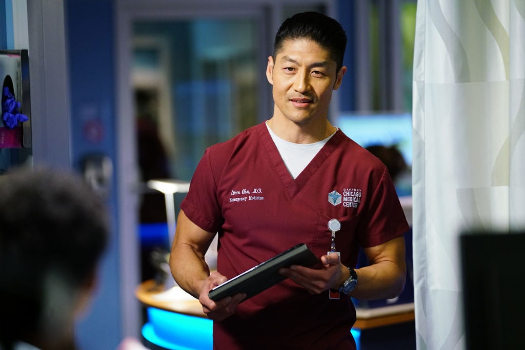 Brian Tee as Dr. Ethan Choi on 'Chicago Med'