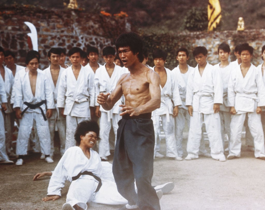 Bruce Lee in Enter the Dragon