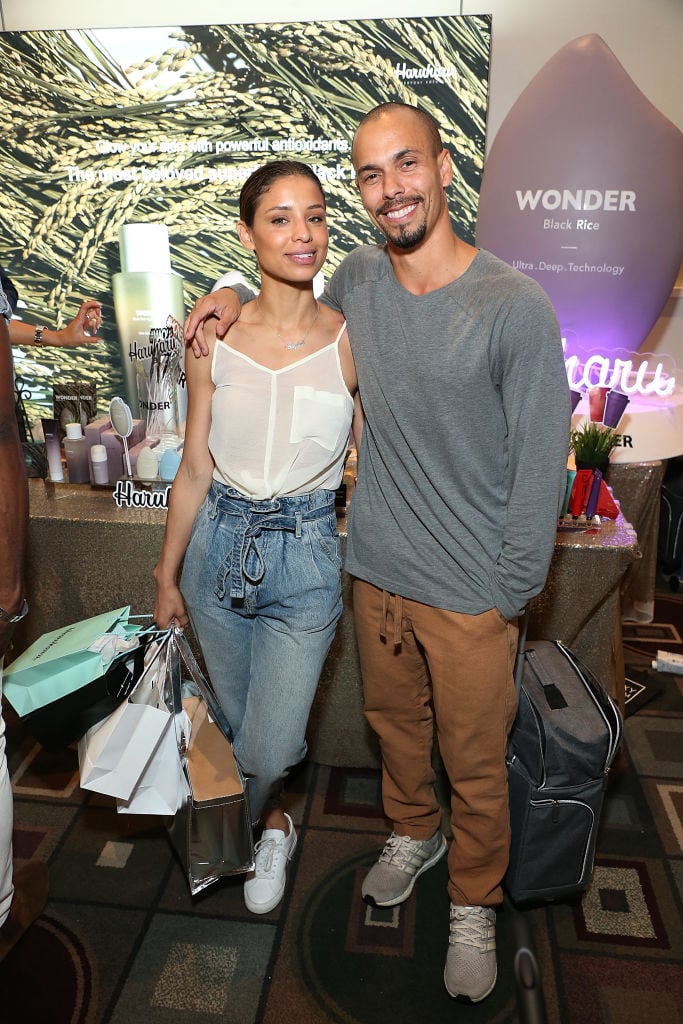 Brytni Sarpy ja Bryton James