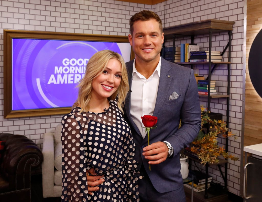 Colton Underwood and Cassie Randolph of 'The Bachelor' on ABC's "Good Morning America" - 2019