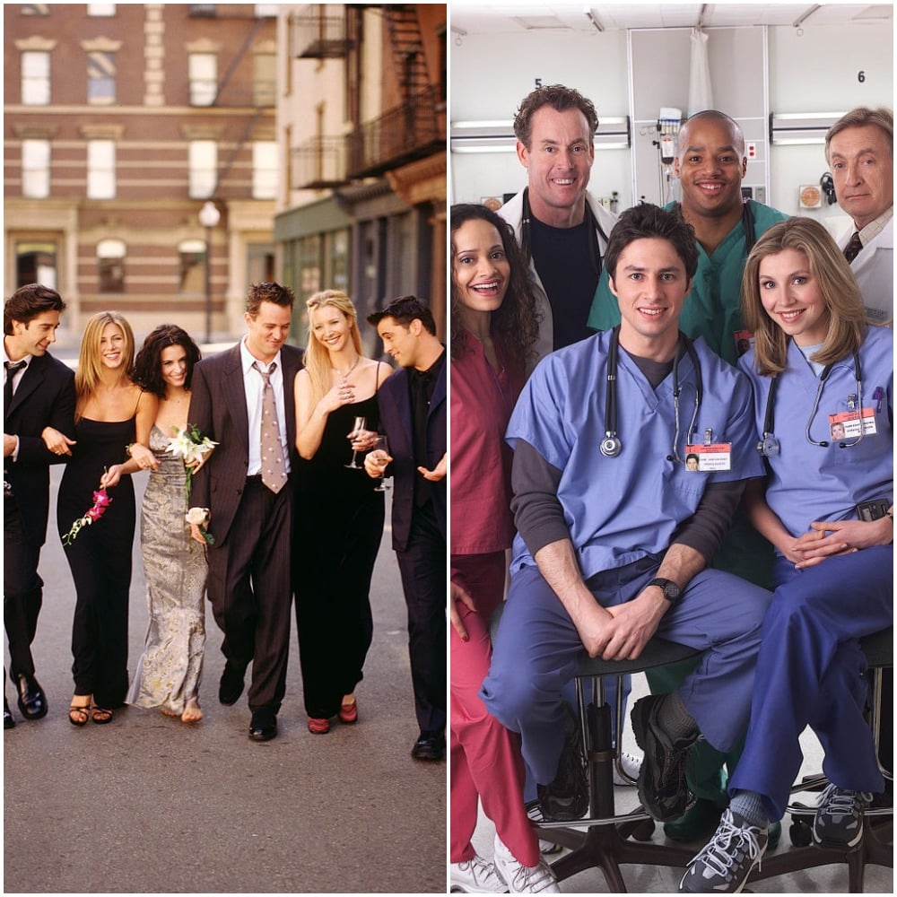 Friends cast and Scrubs cast