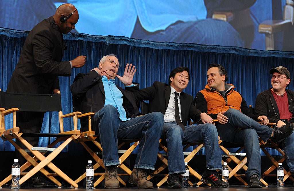 Chevy Chase, Ken Jeong, Joe Russo, and Anthony Russo