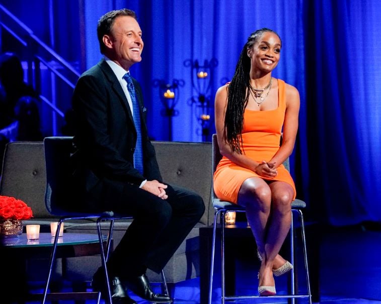 'The Bachelor' Host Chris Harrison and Rachel Lindsay of Bachelor Nation