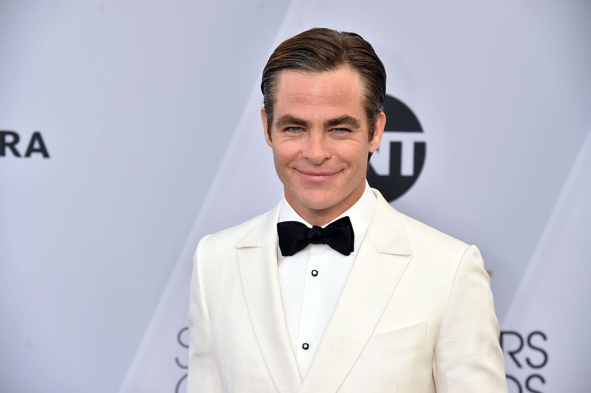 Chris Pine on the red carpet