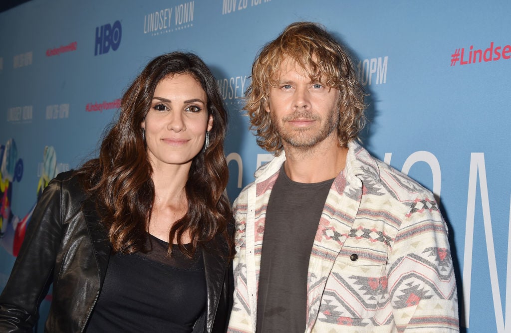 Daniela Ruah and Eric Christian Olsen | FilmMagic/FilmMagic for HBO 