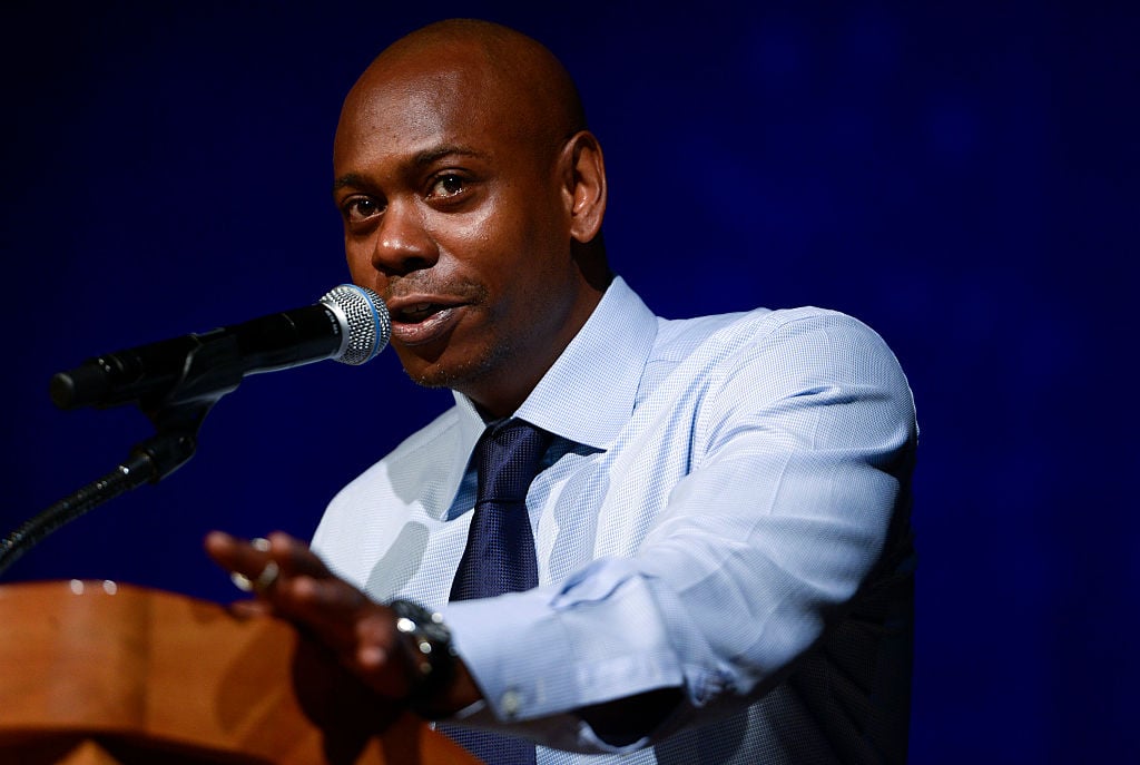 Dave Chappelle at an event