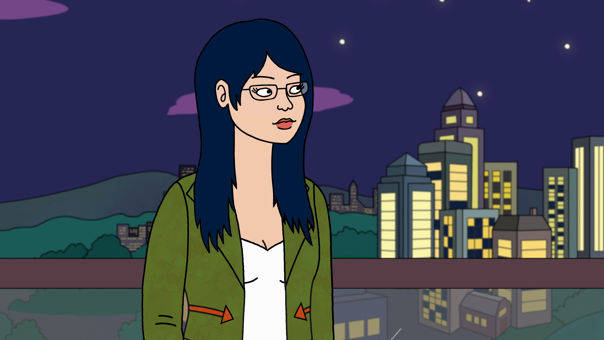 Diane Nguyen voiced by Alison Brie in 'BoJack Horseman' Season 1