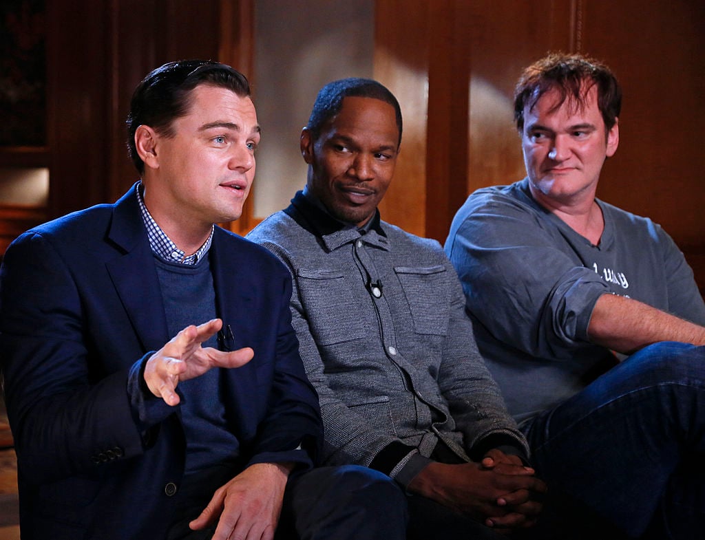 Quentin Tarantino, Leonardo DiCaprio, and Jamie Foxx on 'Nightline'