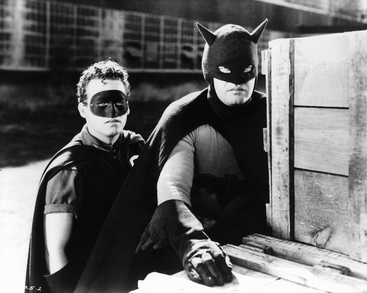 Douglas Croft And Lewis Wilson In 'Batman' 1943