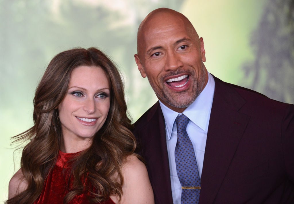 Dwayne 'The Rock' Johnson and Lauren Hashian