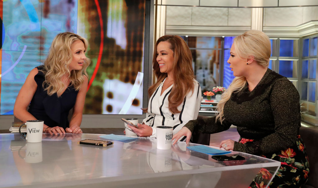 Elisabeth Hasselbeck, Sunny Hostin, and Meghan McCain of 'The View' |