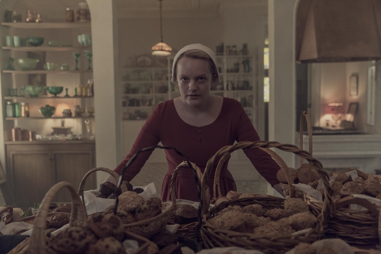 Elisabeth Moss in 'The Handmaid's Tale'