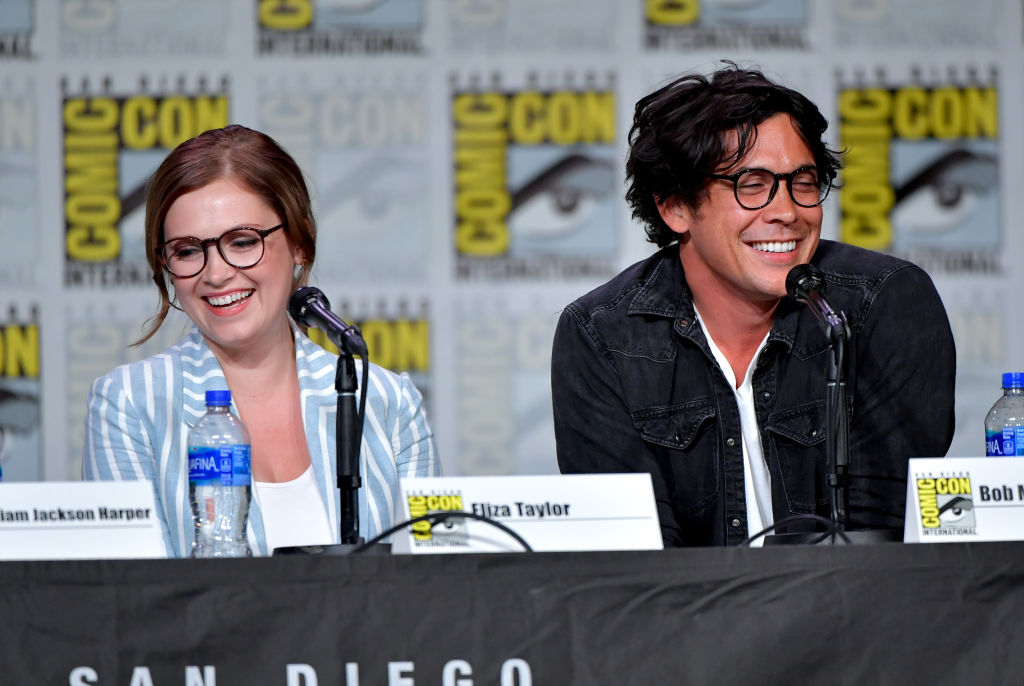 'The 100' Eliza Taylor and Bob Morley