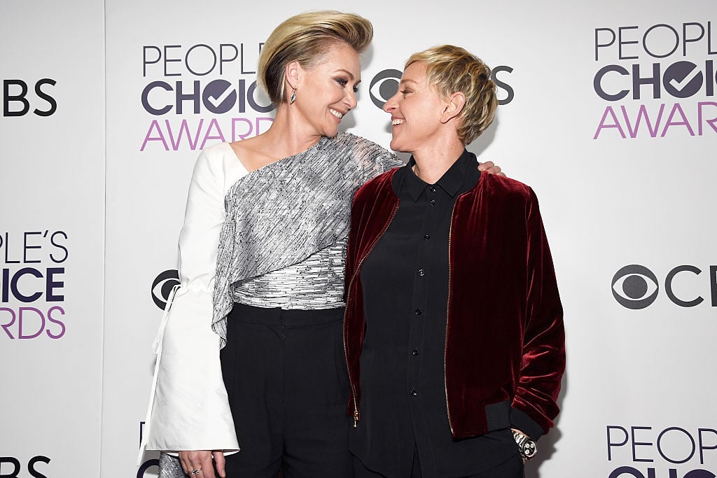 Ellen DeGeneres and Portia de Rossi