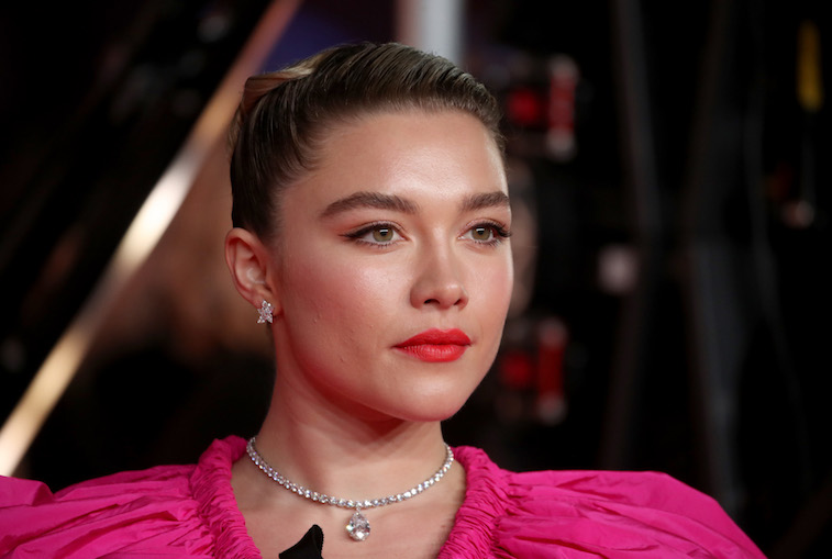 Florence Pugh on the red carpet