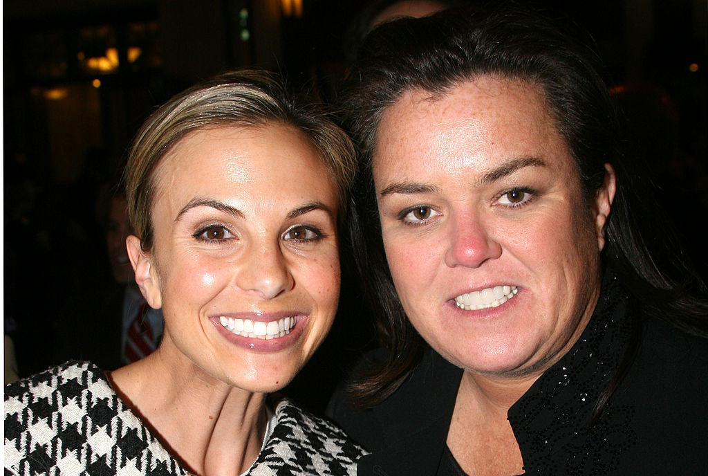 Elisabeth Hasselbeck and Rosie O'Donnell of 'The View' in 2006