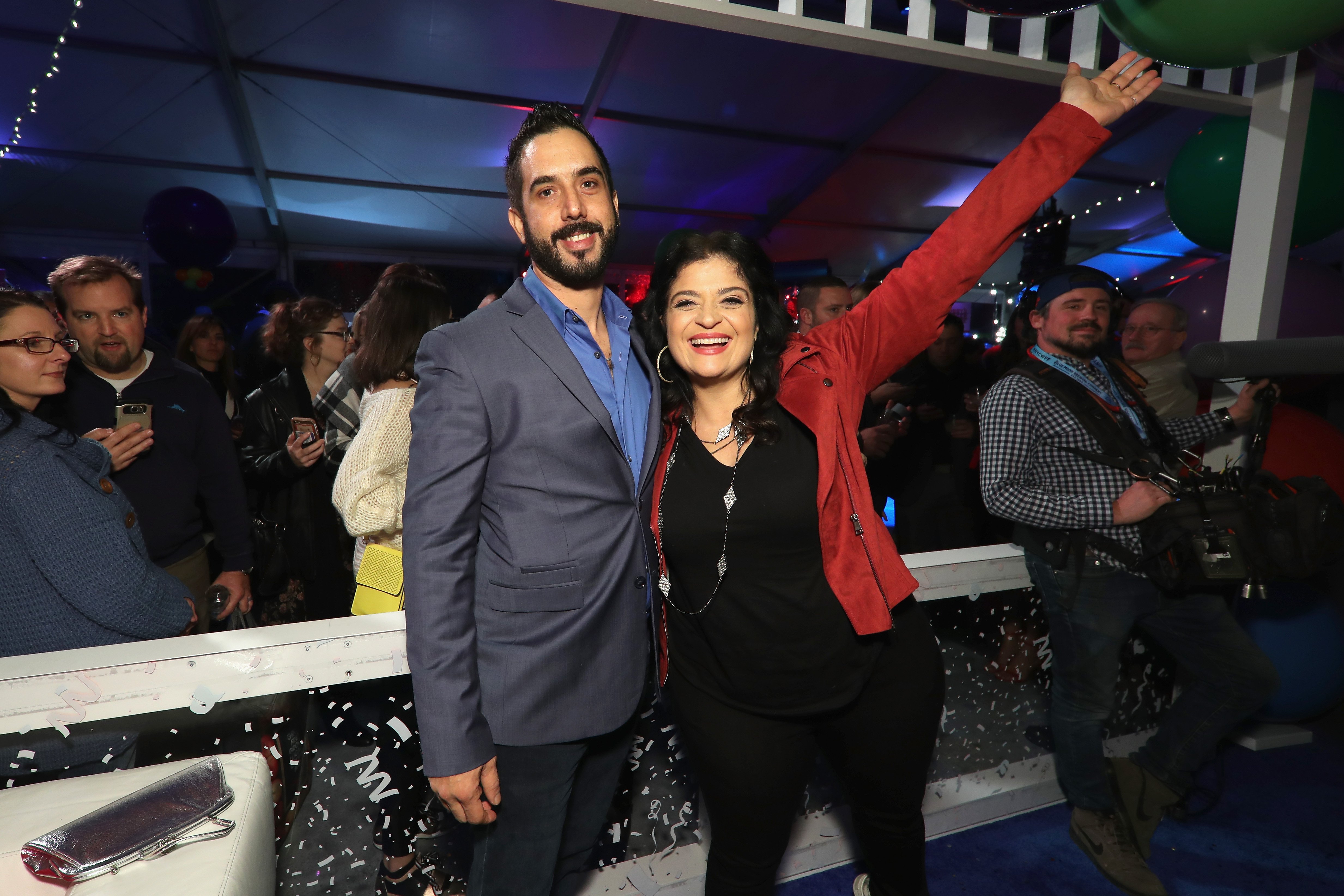 Michael Castellon and Alex Guarnaschelli