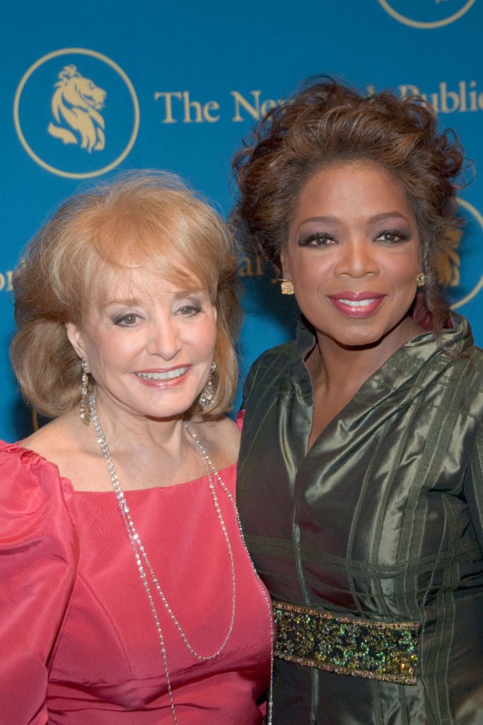 Barbara Walters and Oprah Winfrey
