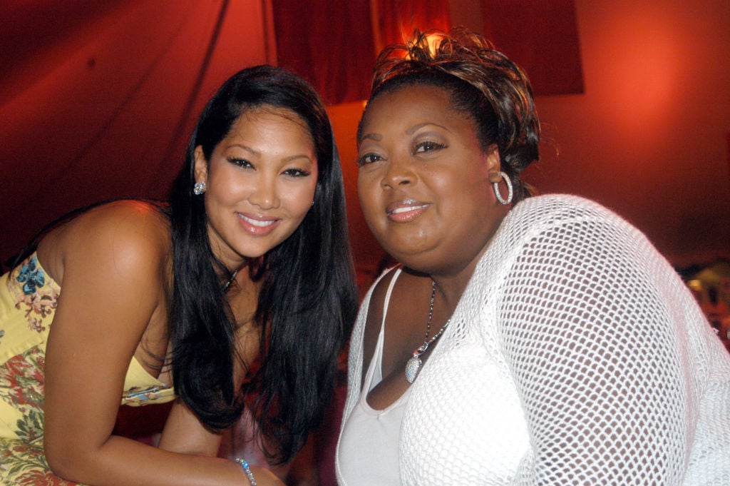 Star Jones (right) with Kimora Lee Simmons in 2003