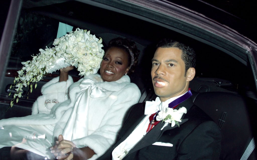 Star Jones and Al Reynolds on their wedding day