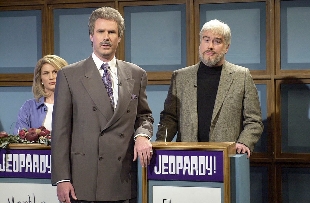 Will Ferrell as Alex Trebek in a 2001 skit on 'Saturday Night Live' 