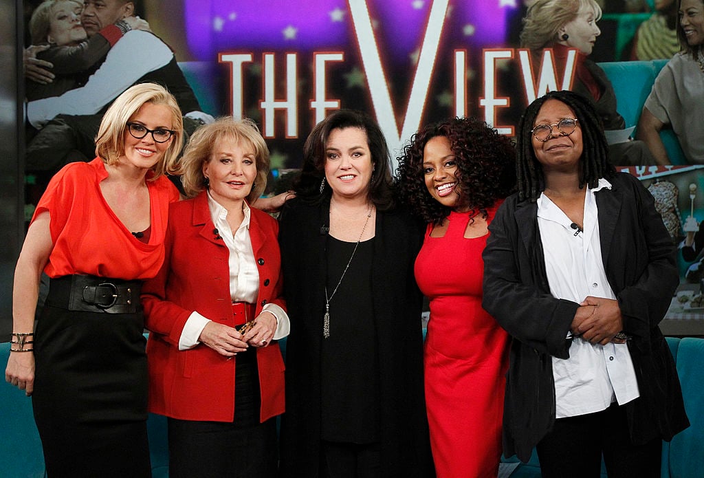 Rosie O'Donnell and her cohosts on 'The View,' Season 17
