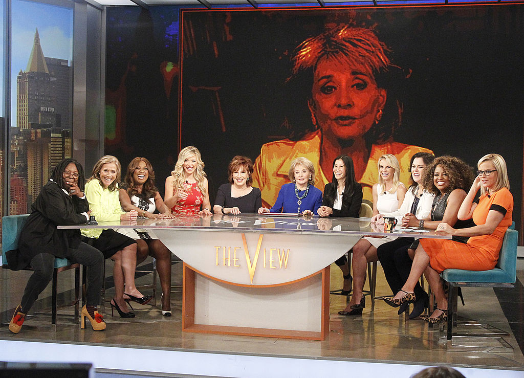 Barbara Walters and the various hosts of 'The View' in 2014