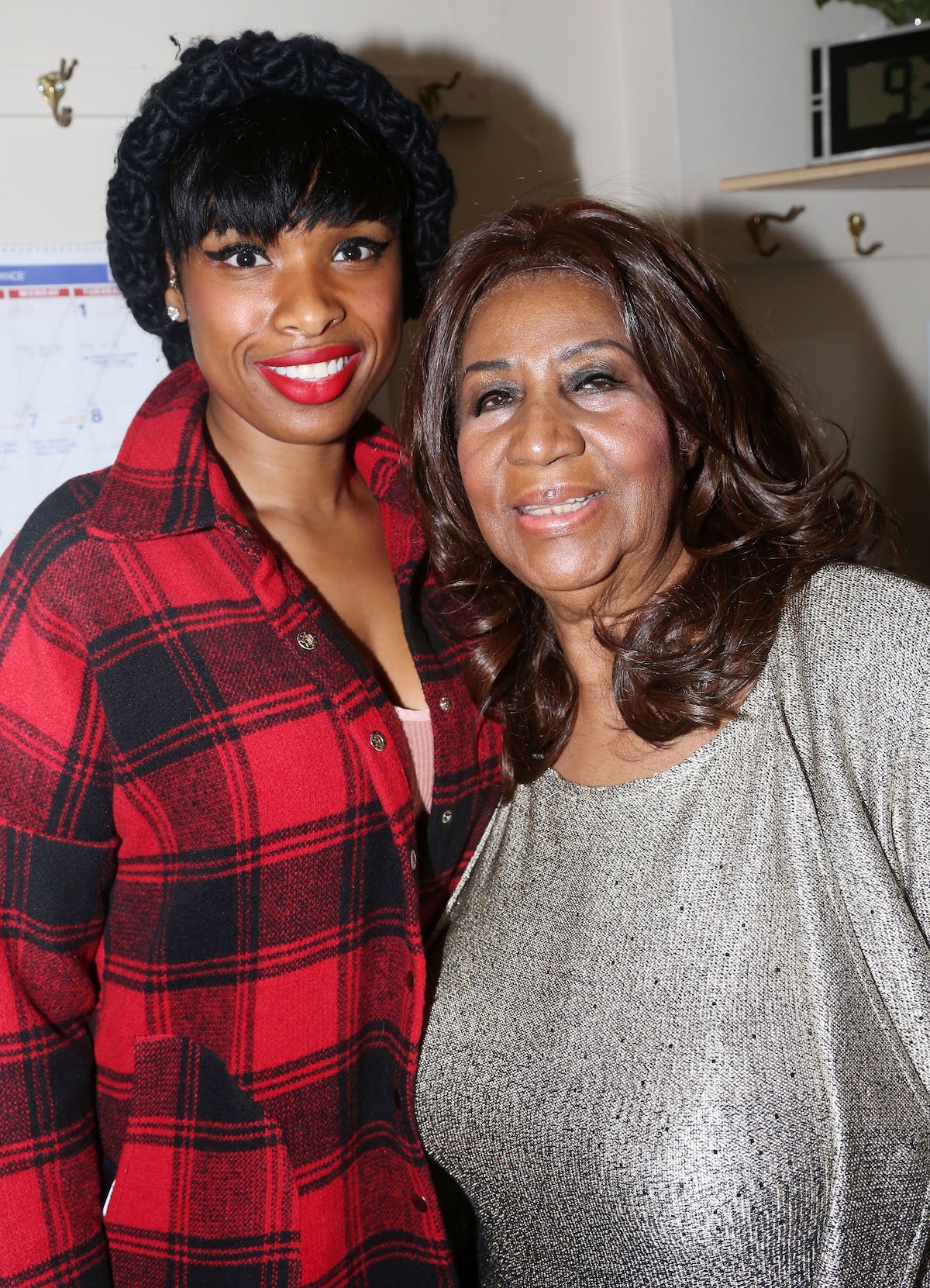 Jennifer Hudson and Aretha Franklin