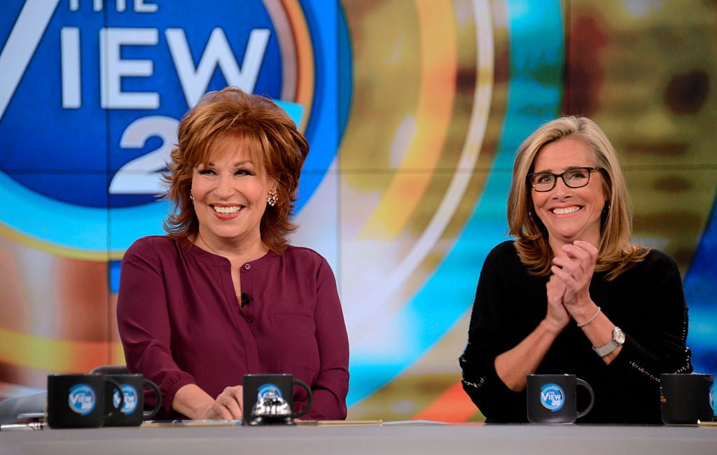 Meredith Vieira, right, in a 2016 guest appearance on 'The View'