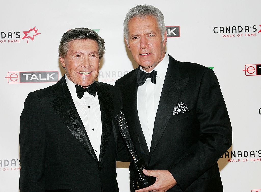 'Jeopardy!' announcer Johnny Gilbert and host Alex Trebek