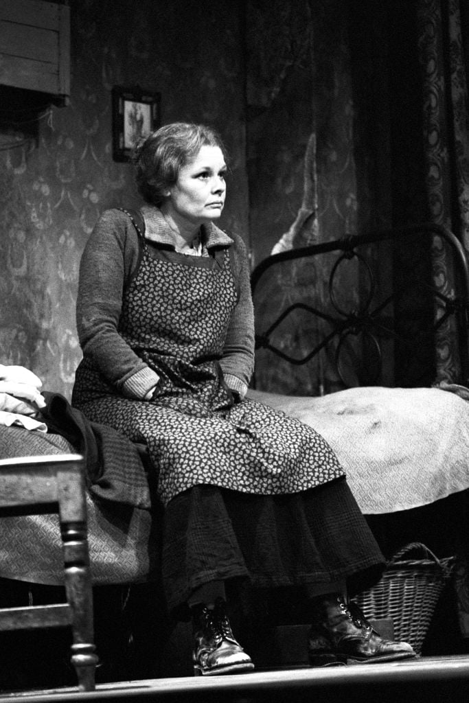 Judi Dench in 1980 on the stage