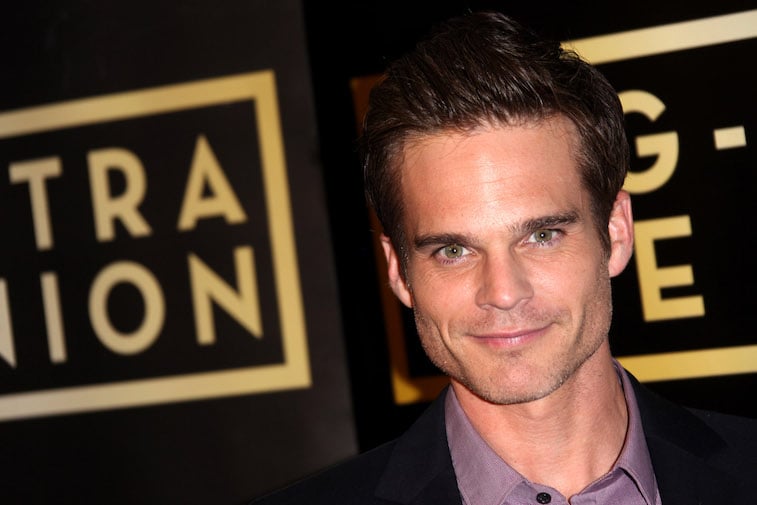 Greg Rikaart on the red carpet
