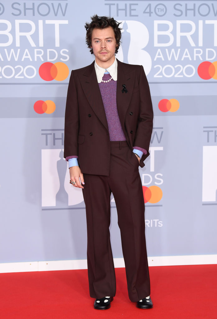 Harry Styles at the 2020 Brit Awards