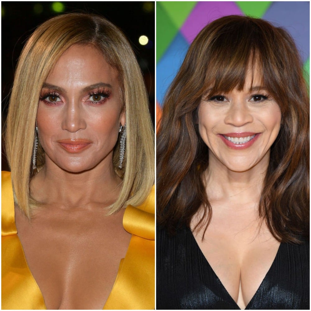 Jennifer Lopez and Rosie Perez