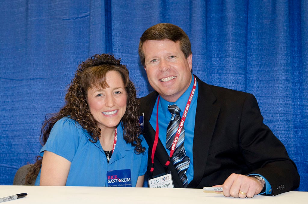 Michelle Duggar and Jim Bob Duggar promote their book "A Love That Multiplies" during the Conservative Political Action Conference