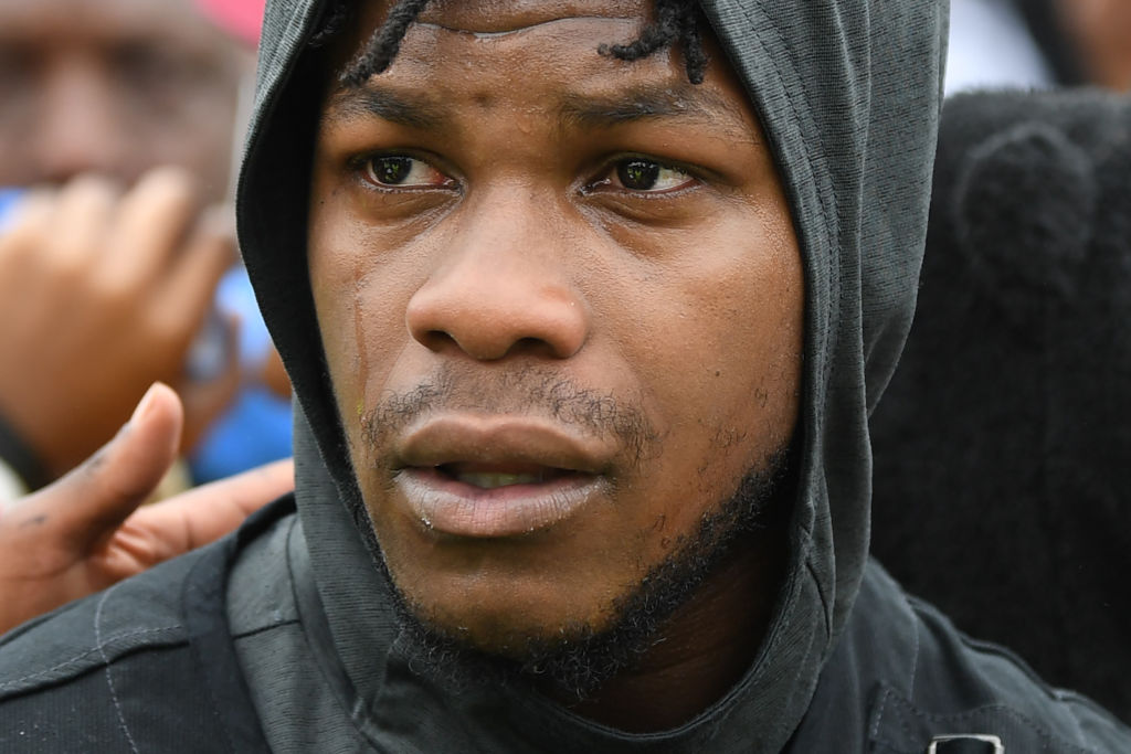 John Boyega at BLM protest