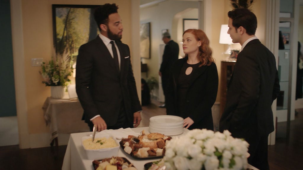 John Clarence Stewart as Simon, Jane Levy as Zoey Clarke, Skylar Astin as Max | NBC/NBCU Photo Bank via Getty Images