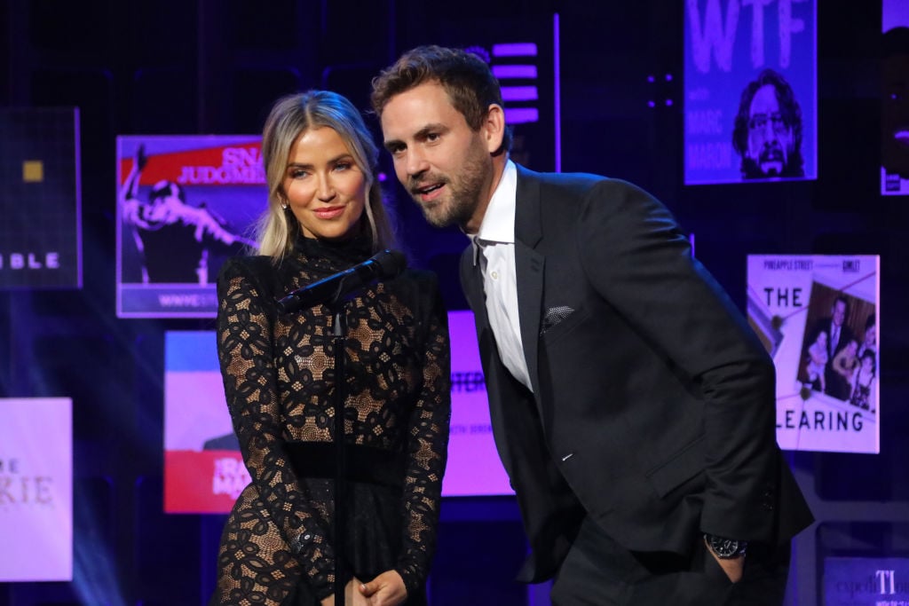 Kaitlyn Bristowe and Nick Viall of 'The Bachelorette' at 2020 iHeartRadio Podcast Awards - Show