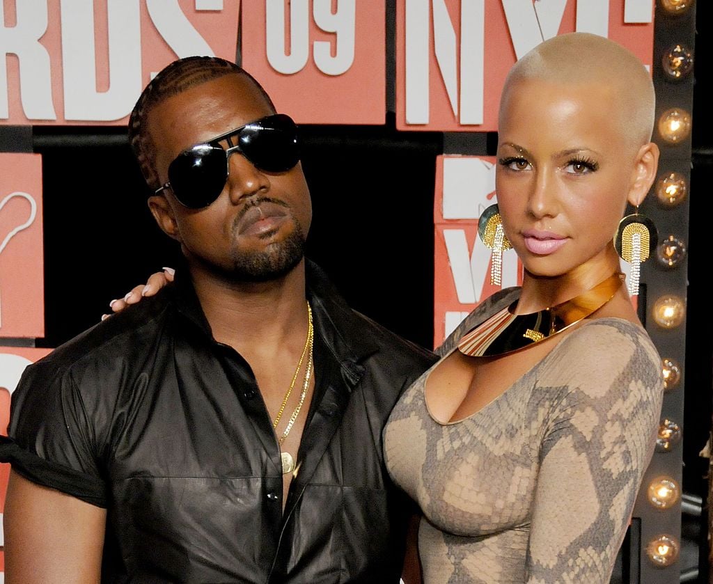 Kanye West and Amber Rose