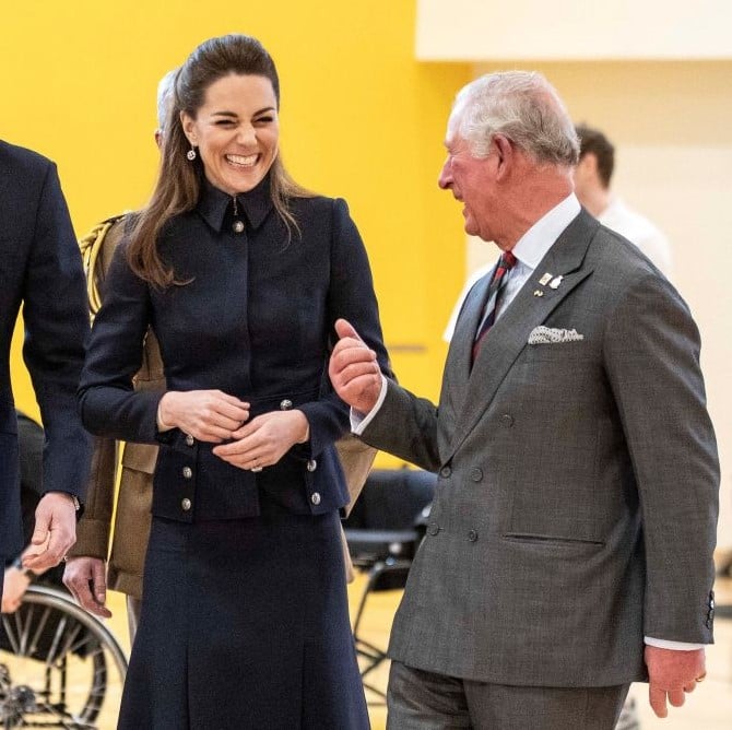 Kate Middleton and Prince Charles