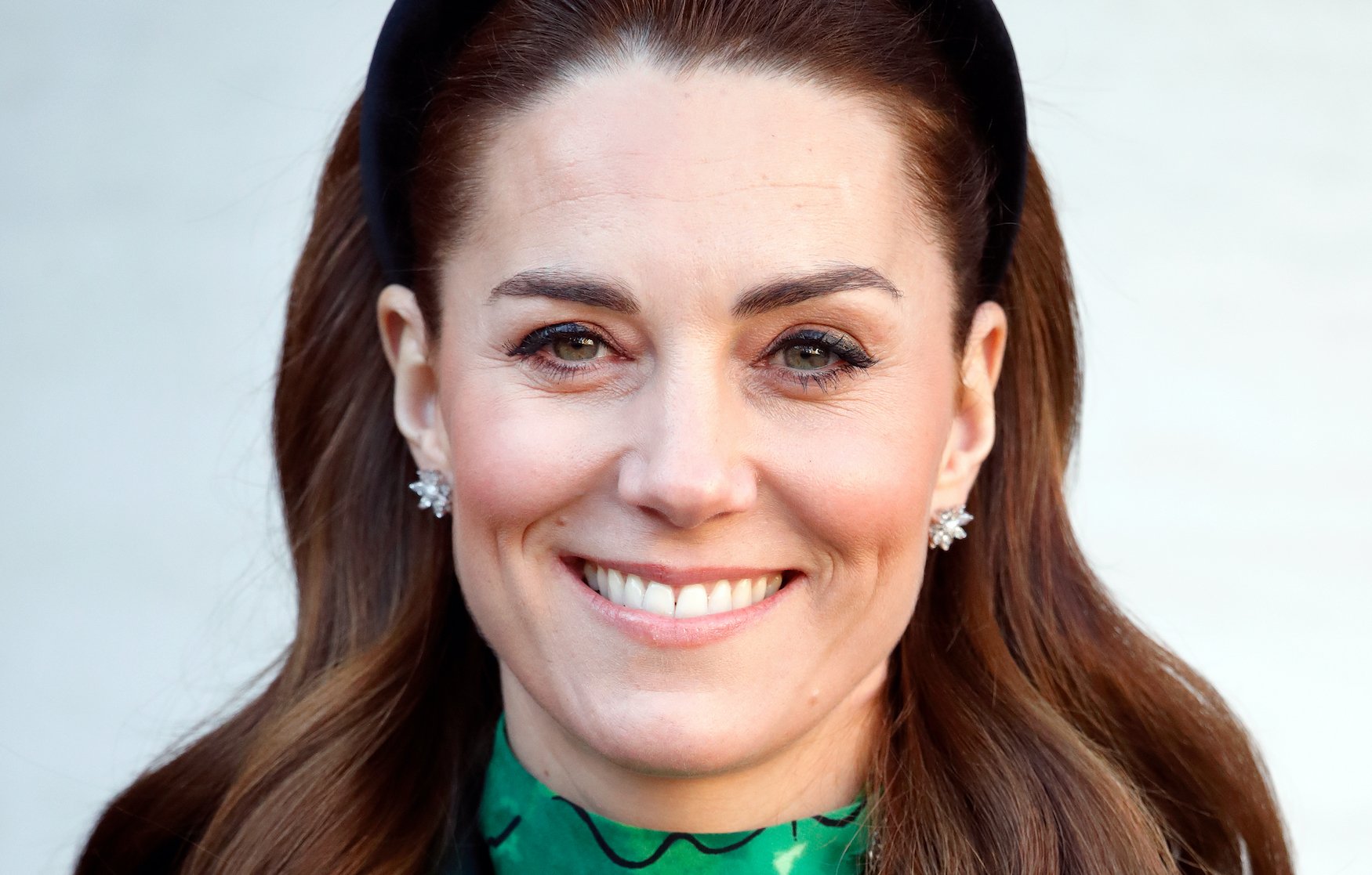Kate Middleton smiles during a visit to Ireland in March 2020