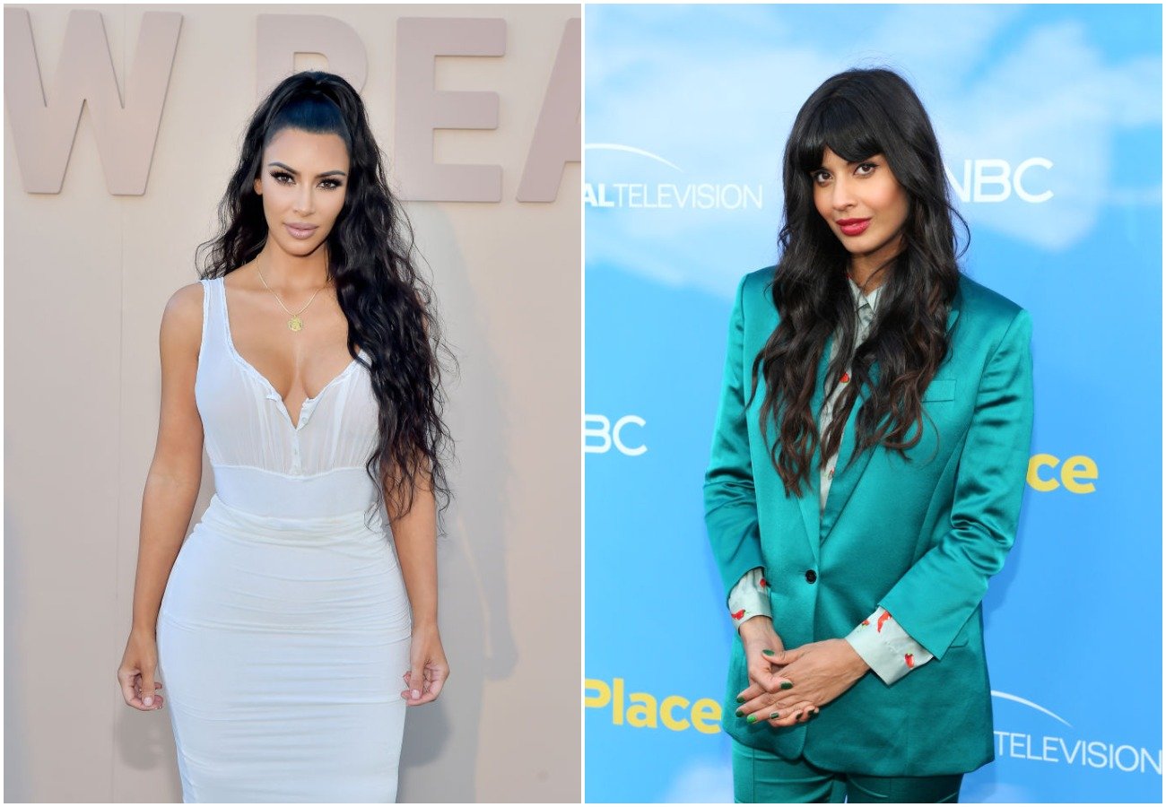 Kim Kardashian West and Jameela Jamil