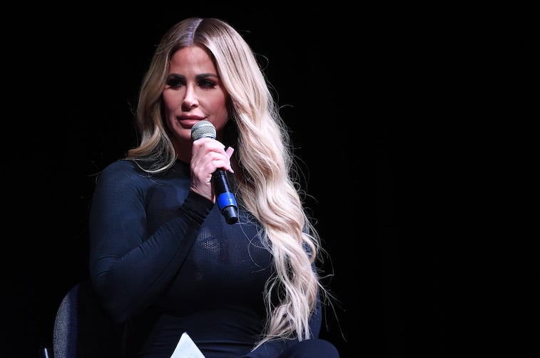 Kim Zolciak-Biermann speaks onstage