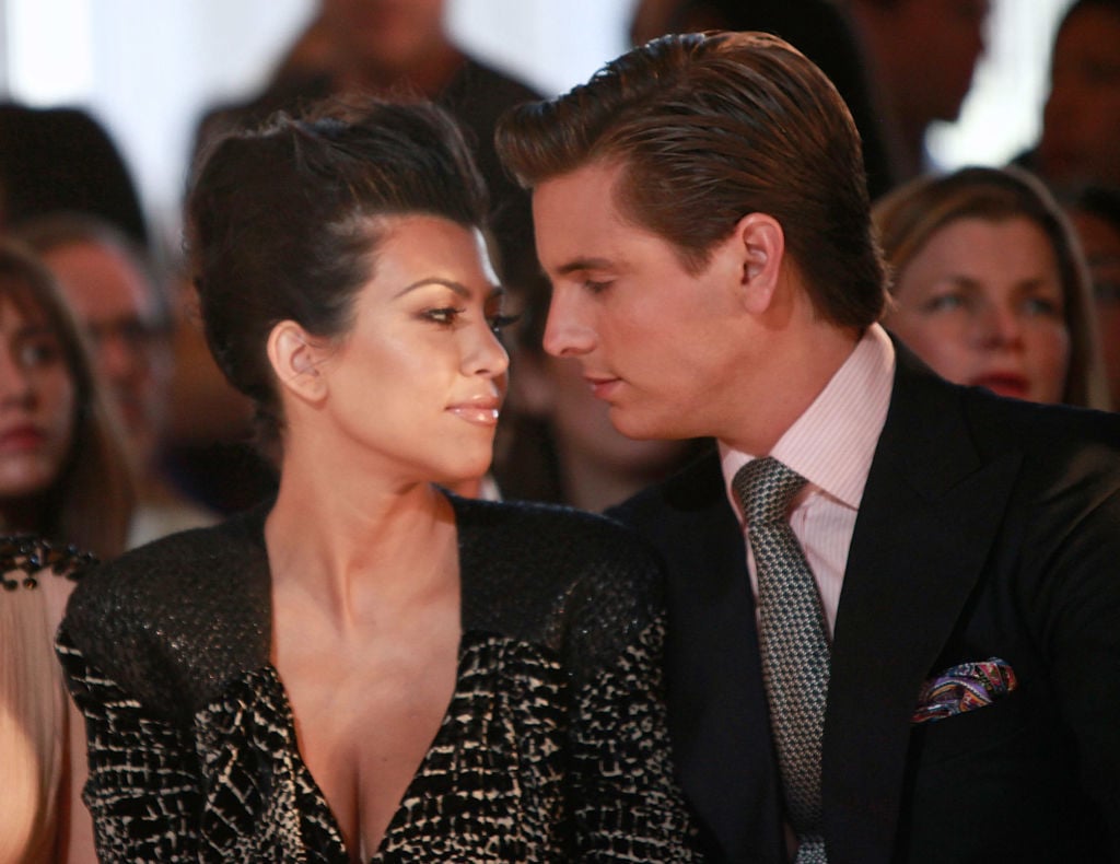  Kourtney Kardashian and Scott Disick