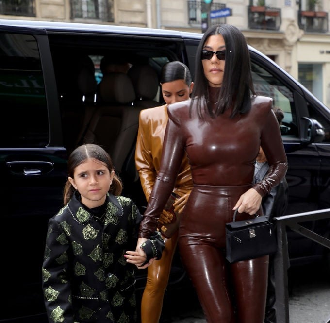 Kourtney Kardashian and her daughter Penelope Disick